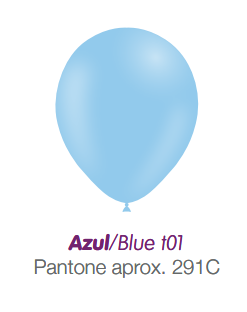Balloons - Matte Blue