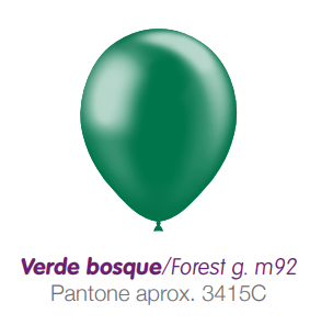 Balloons - Metallic Forest Green