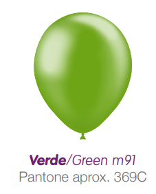 Balloons - Metallic Green