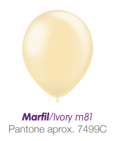 Balloons - Metallic Ivory