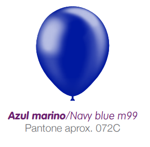 Balloons - Metallic Navy Blue