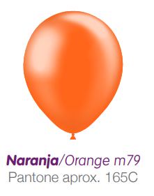 Balloons - Metallic Orange
