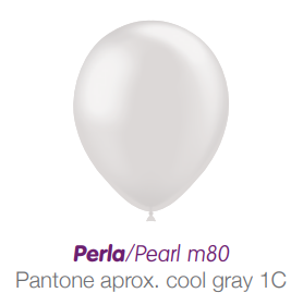 Balloons - Metallic Pearl White