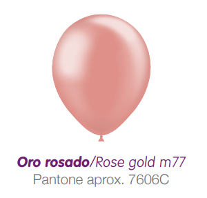 Balloons - Metallic Rose Gold